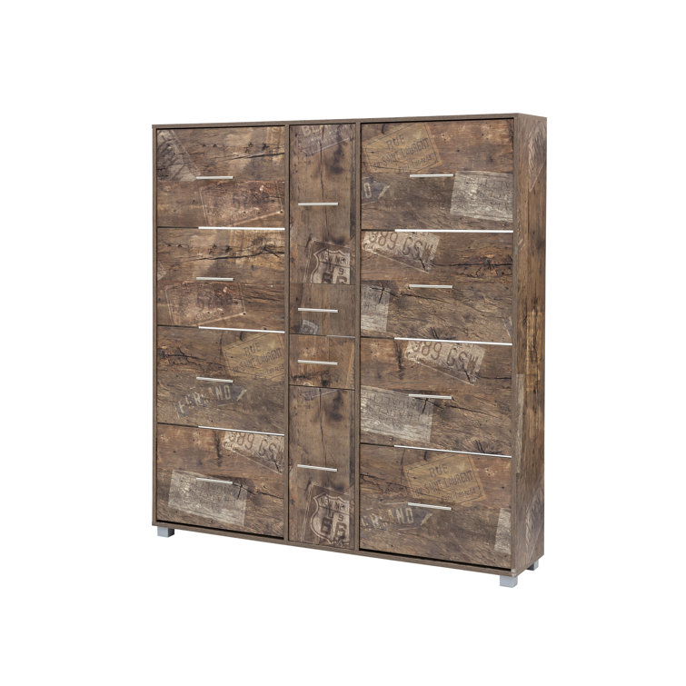 Brayden Studio Schuhschrank Pisa für 50 Paar Schuhe & Bewertungen